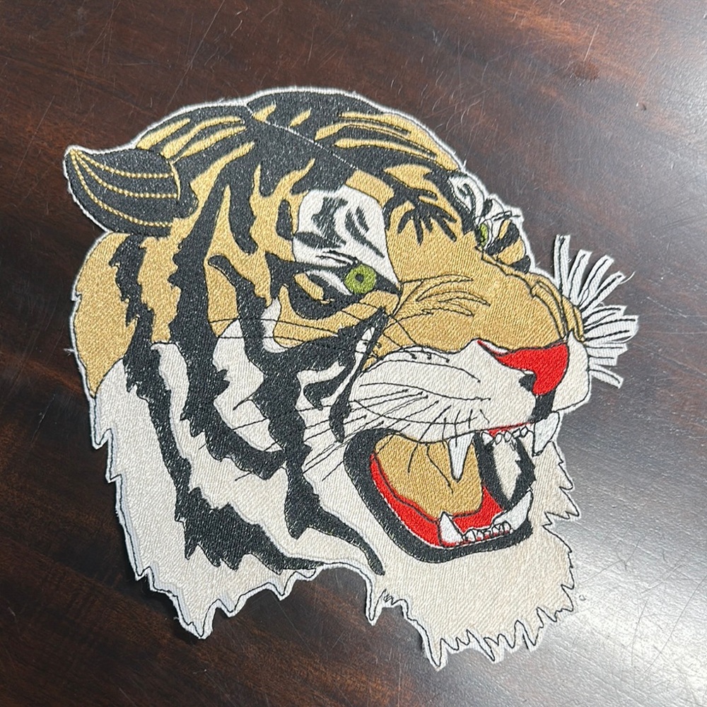 Balmain tiger head patch